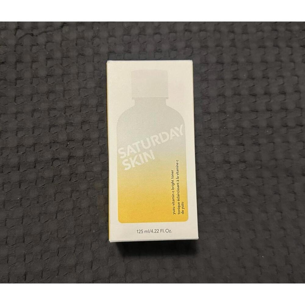 Saturday Skin Yuzu Vitamin C Bright Toner 125ml 4.22oz Skin Brightening